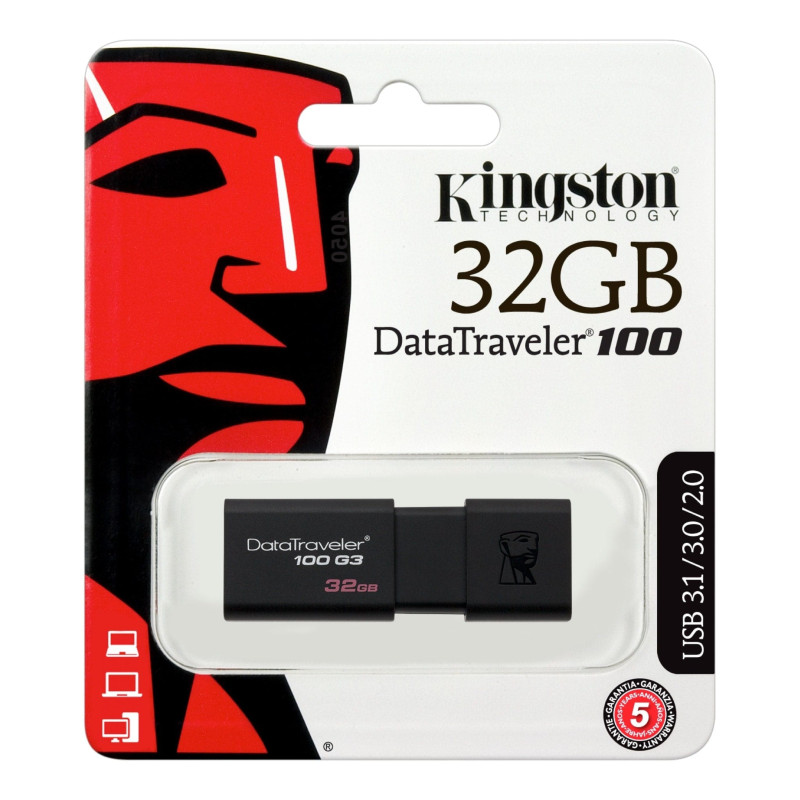 Clé USB Kingston DataTraveler Exodia Pendrive USB-A 3.2 64 Go DTX/64GB (Origine) · Smarty Paris